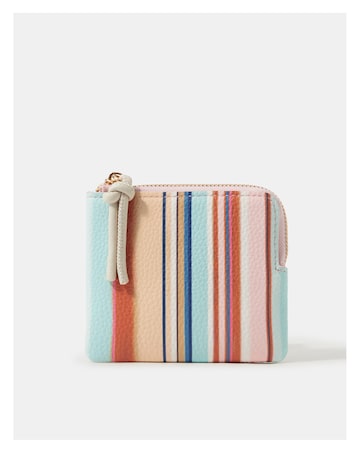 Accessorize Stripe Coin Purse