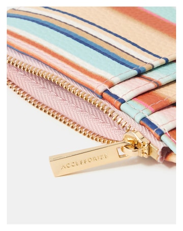 Accessorize Stripe Card Holder