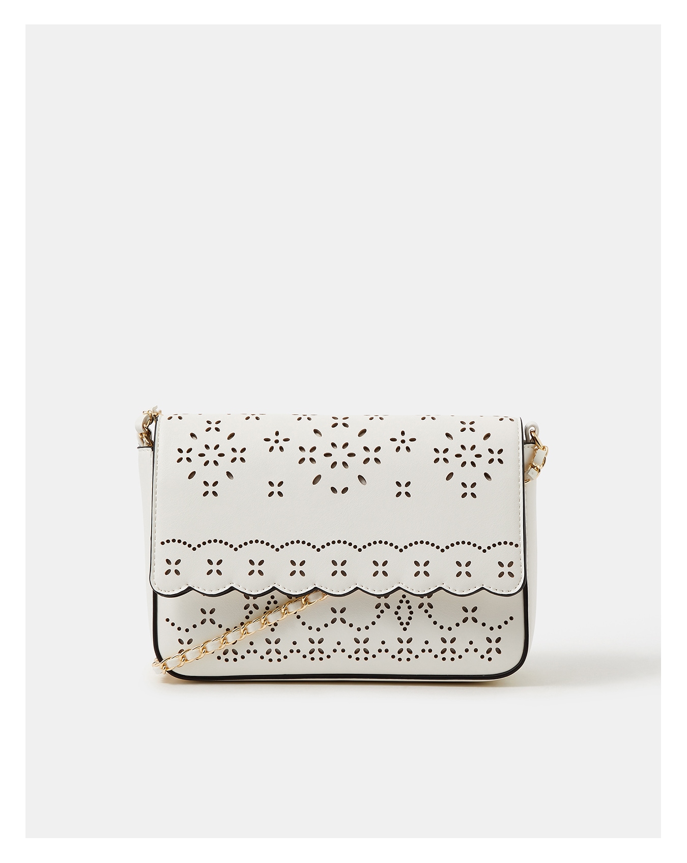 Accessorize Laser Cut Crossbody Bag