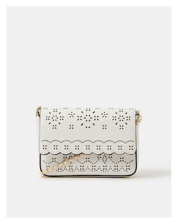 Accessorize Laser Cut Crossbody Bag