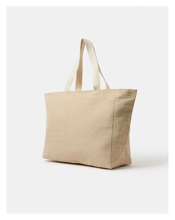 Accessorize Palm Tree Woven Beach Bag