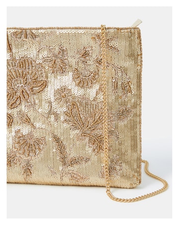 Accessorize Floral Clutch Bag