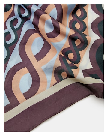 Accessorize Print Square Satin Scarf