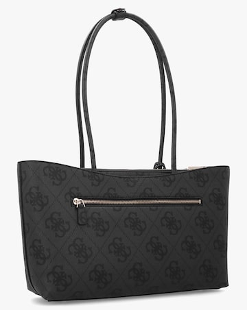 Guess Janie Girlfriend Coal Logo Carryall Bag