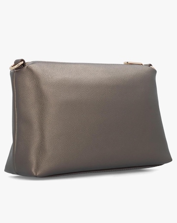 Valentino Bags Barn Gunmetal Hobo Bag