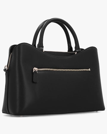 Guess Janie Girlfriend Black Satchel Bag