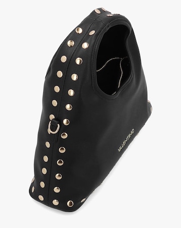 Valentino Bags Florayne Black Studded Hobo Bag