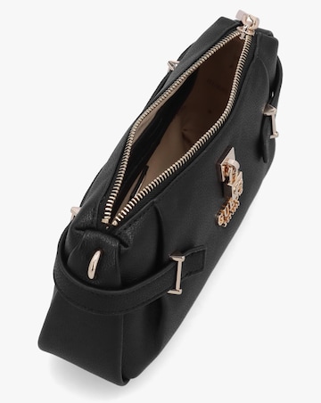 Guess Yesba Mini Black Top Zip Cross-Body Bag