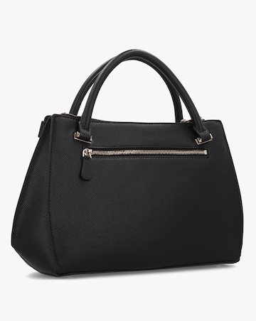 Guess Serenova Girlfriend Black Satchel Bag