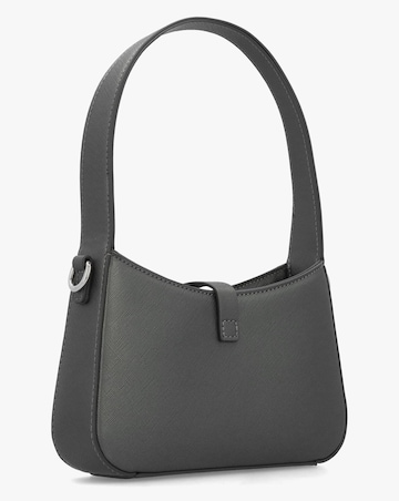 Valentino Bags Slope Pewter Shoulder Bag