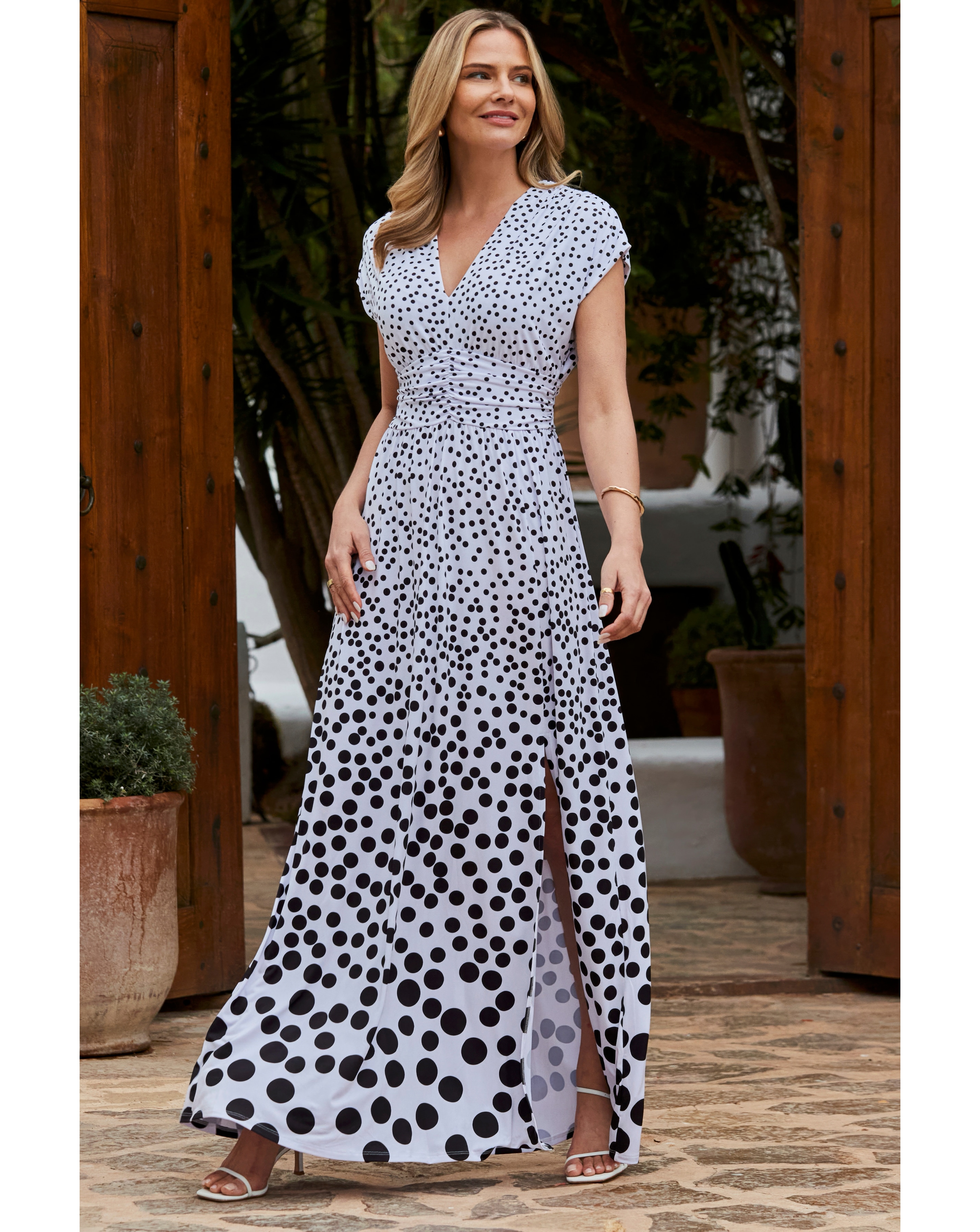 Sosandar Jersey Maxi Dress