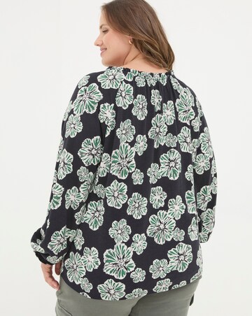 FatFace Florence Spaced Floral Top