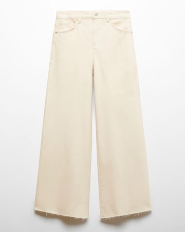 Mango Mid Rise Coulotte Jeans