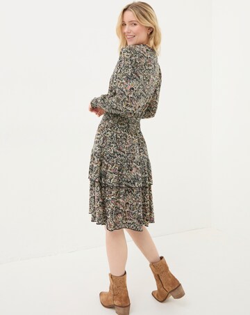 FatFace Amba Wild Paisley Jersey Dress