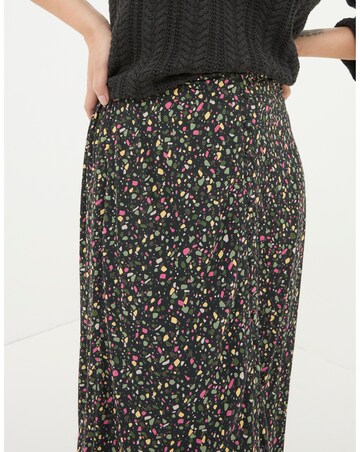 FatFace Painted Abstract Midi Skirt