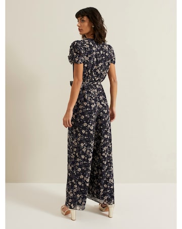Phase Eight Helene Floral Print Jumpsuit