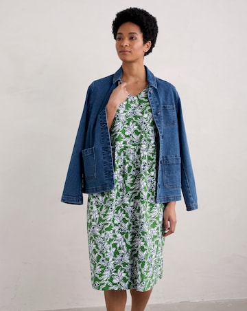 Seasalt Brush Drawstring Dress