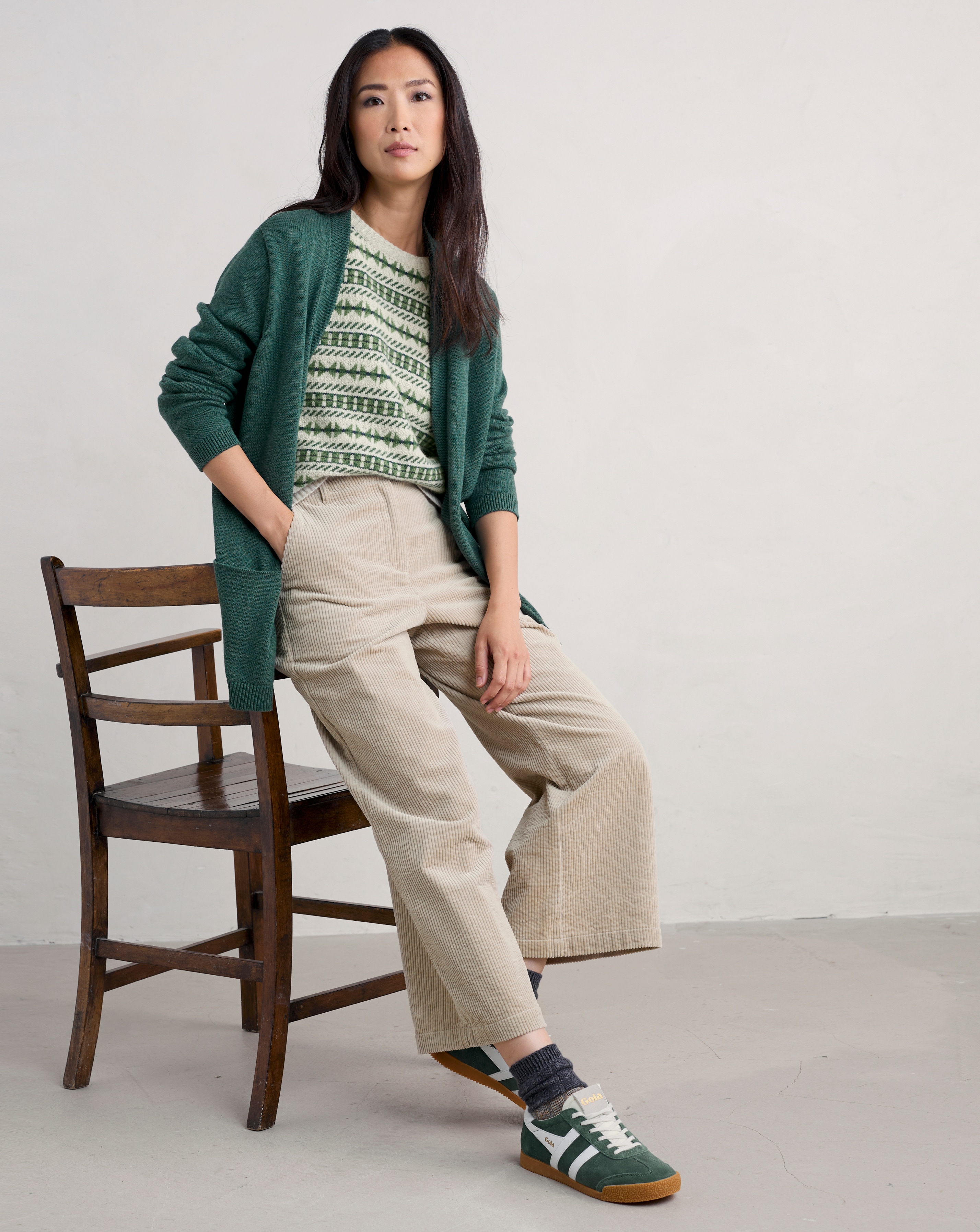 Seasalt Cornish Heath Wool Cardigan