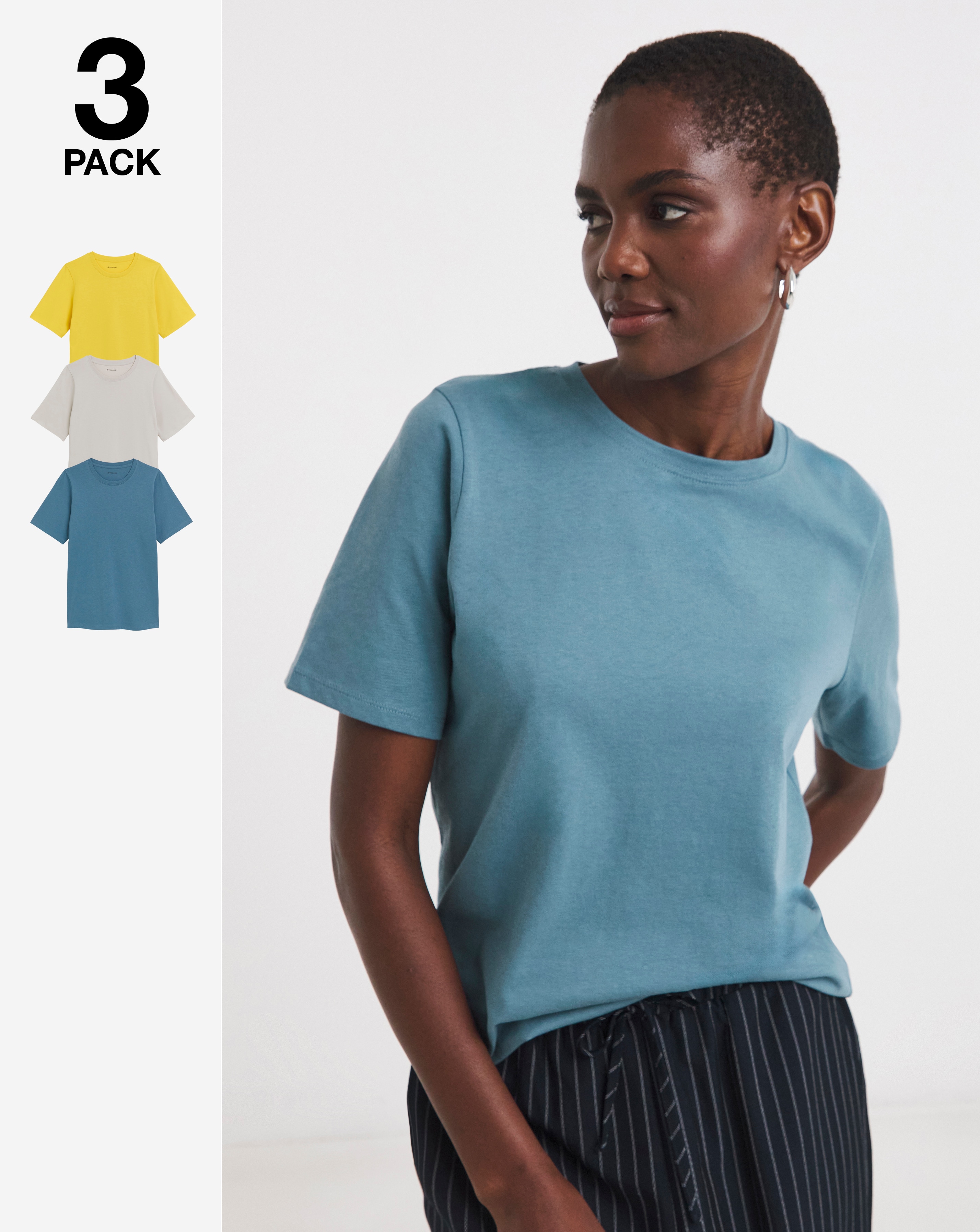 3 Pack The Crew Neck T-Shirt