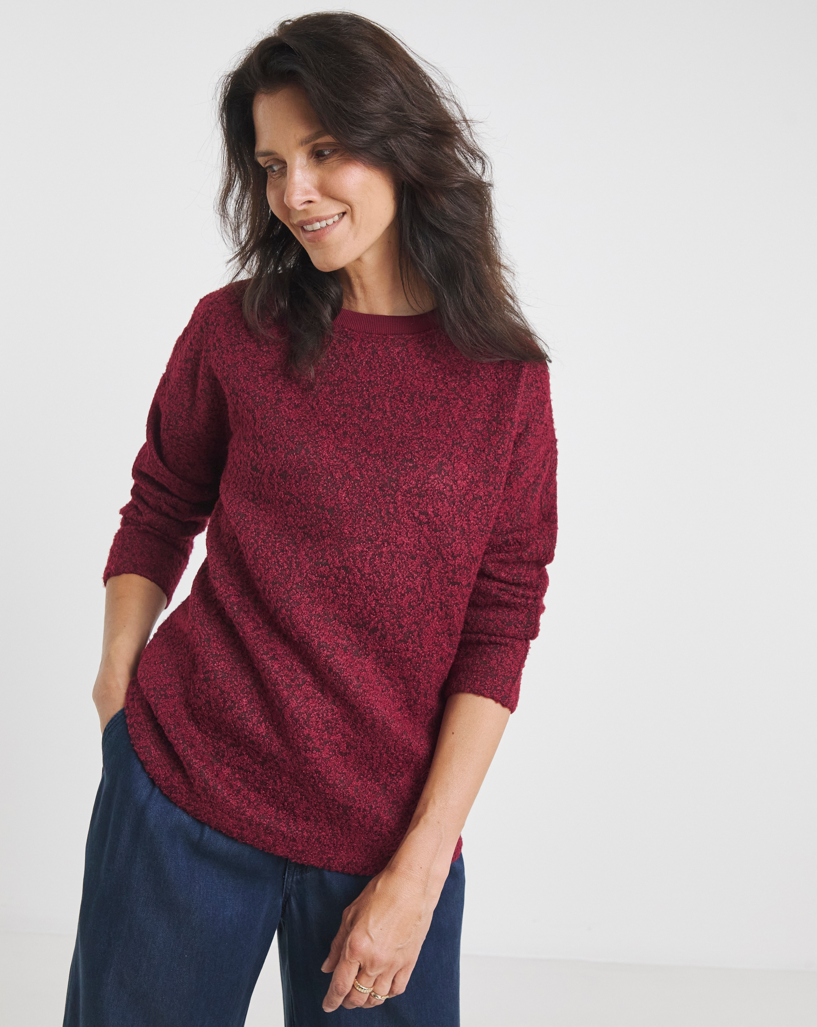 Boucle Supersoft Crew Neck Sweatshirt
