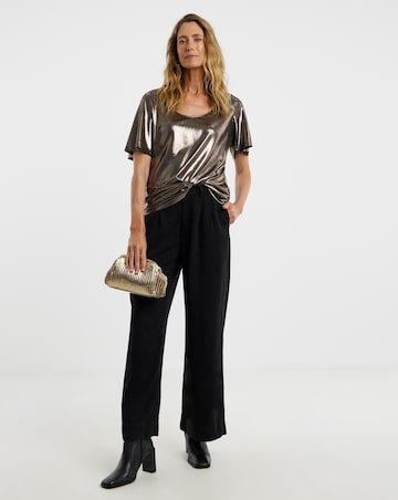 Foiled Angel Sleeve T-Shirt