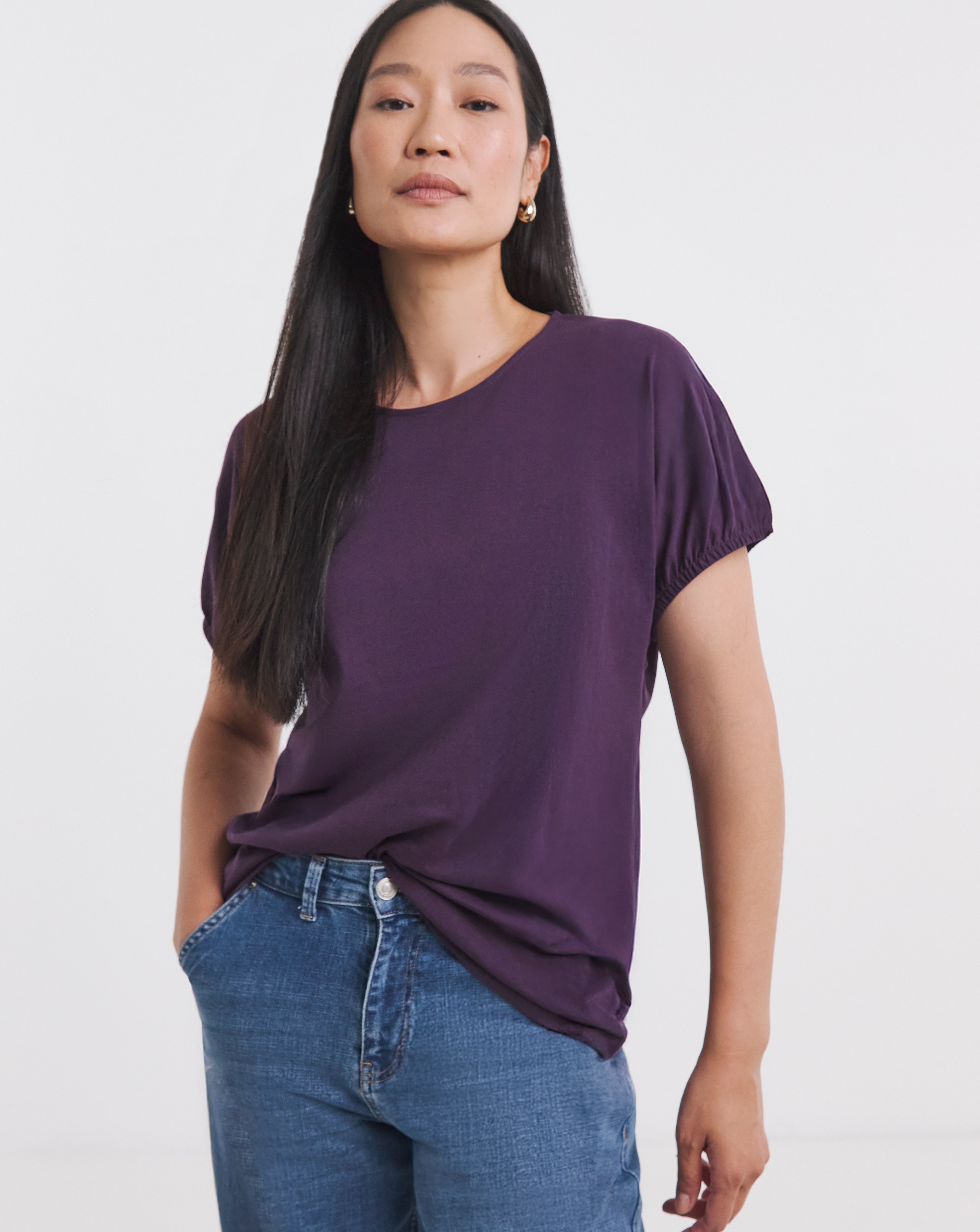 Bubble Sleeve T-Shirt