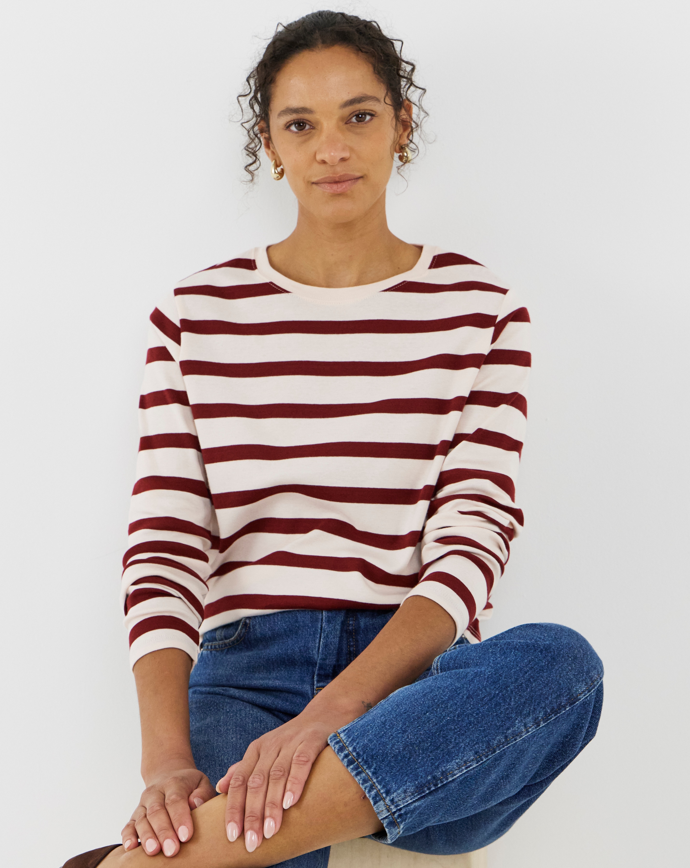 THE CREW LONG SLEEVE T-SHIRT