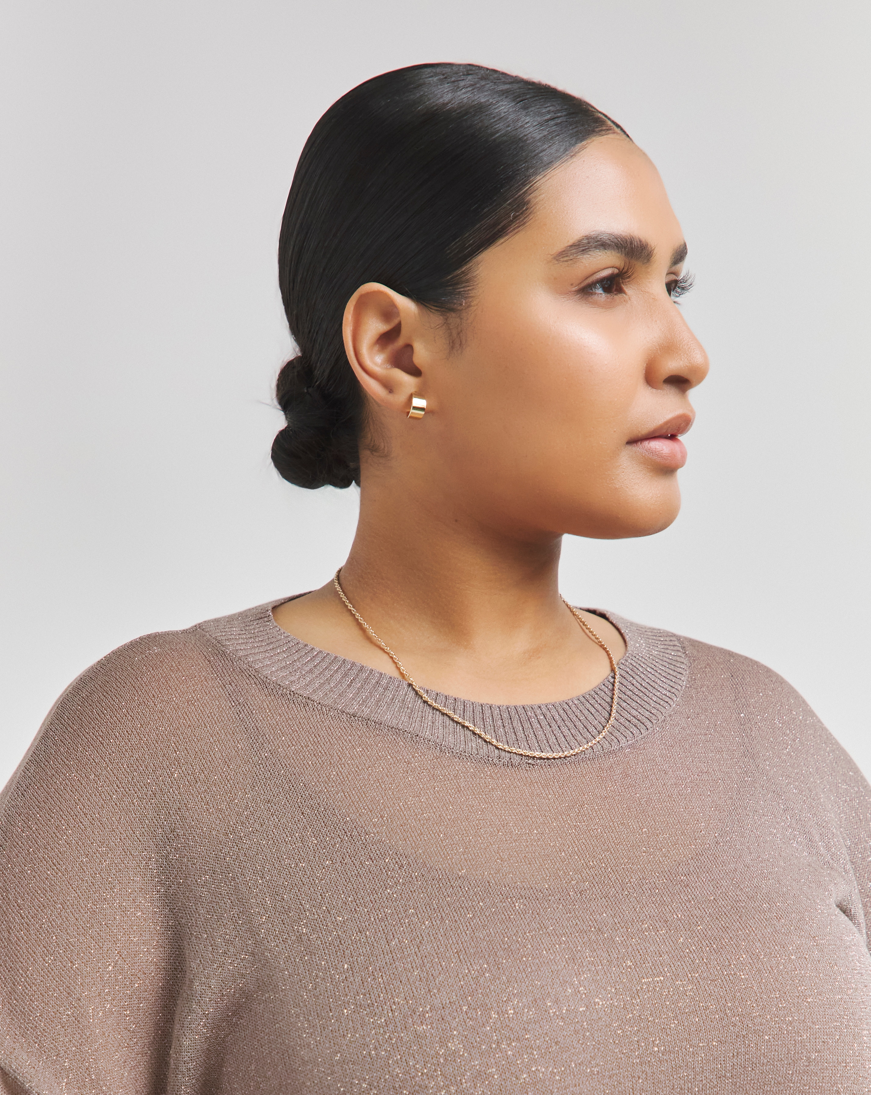 Sheer Glitter Knit Jumper