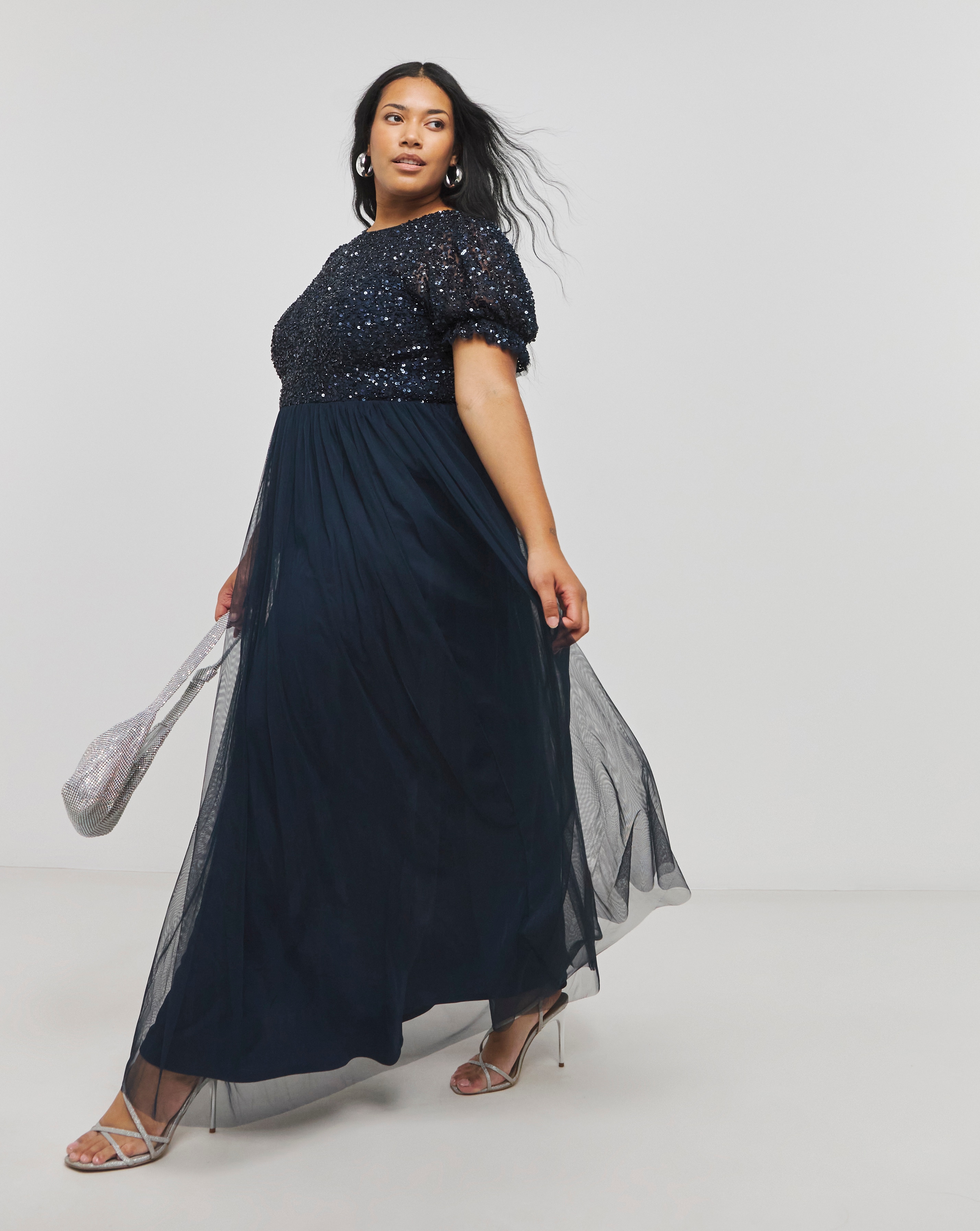 Maya Puff Sleeve Maxi Dress