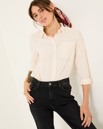 Fatface Olivia Embroidered Blouse