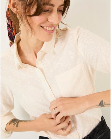 Fatface Olivia Embroidered Blouse