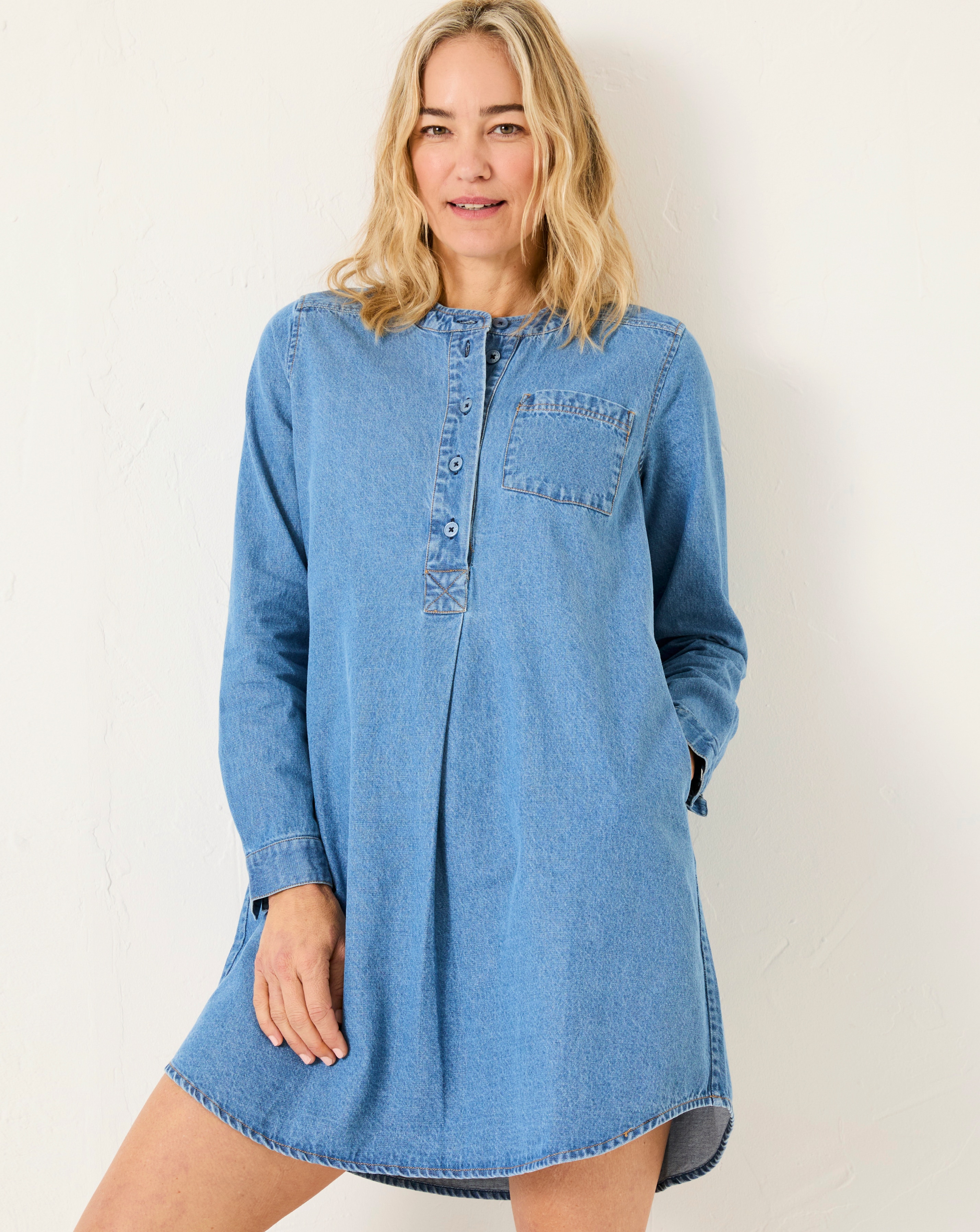 FatFace Aida Denim Tunic