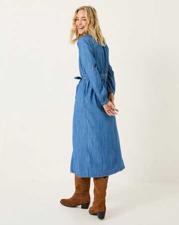 FatFace Abi Denim Midi Dress