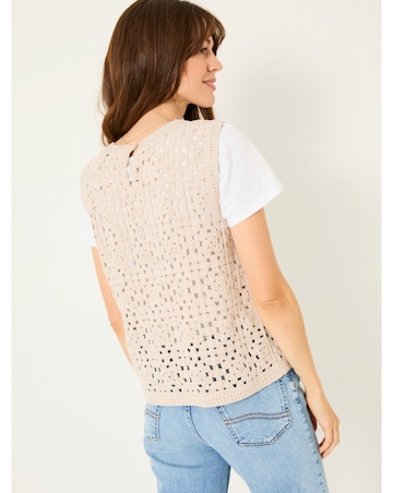 FatFace Finch Crochet Tank