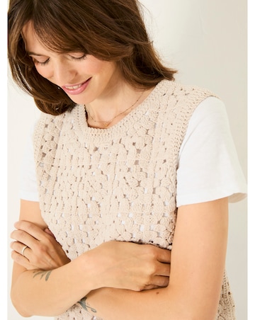 FatFace Finch Crochet Tank