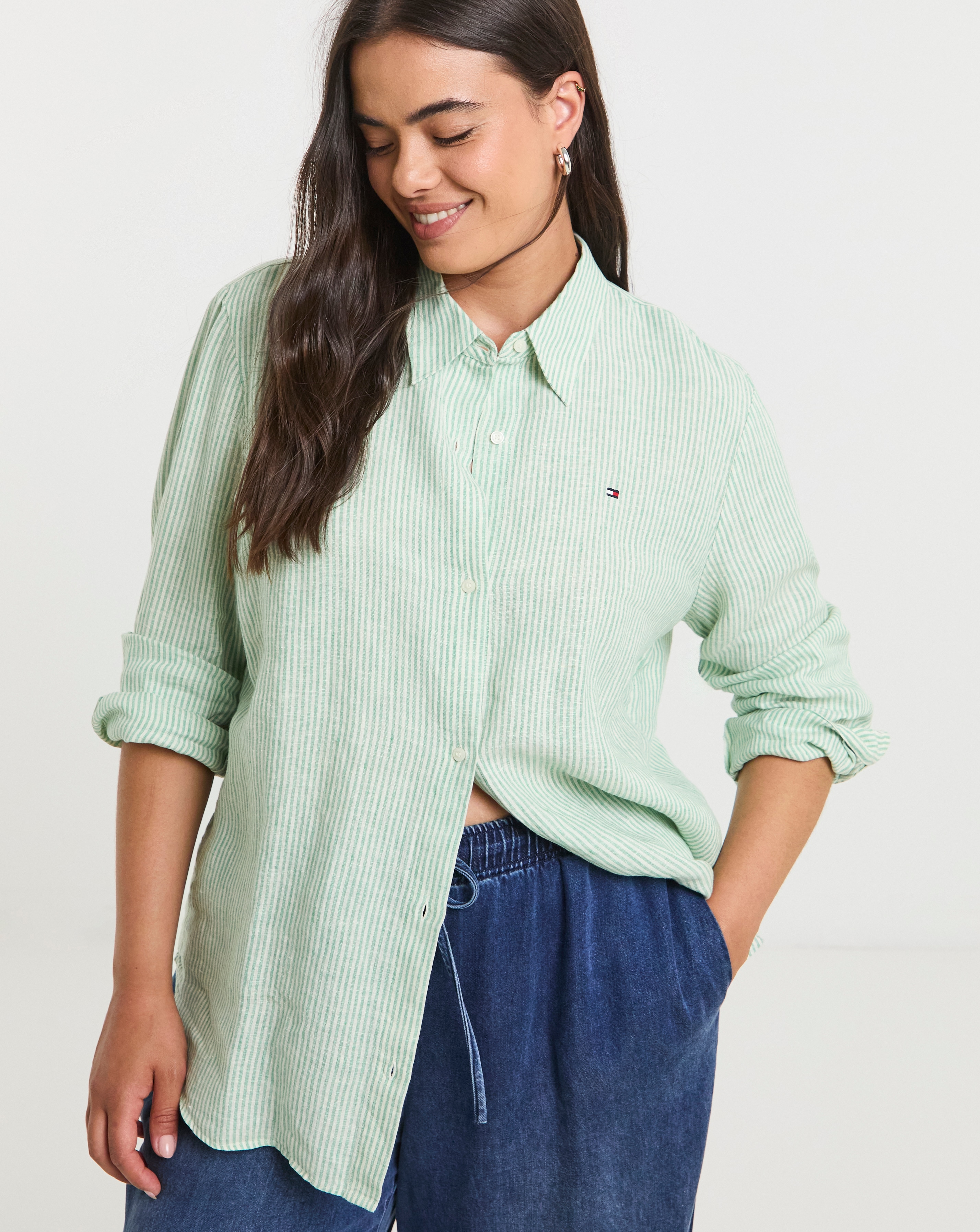 Tommy Hilfiger Linen Relaxed Shirt