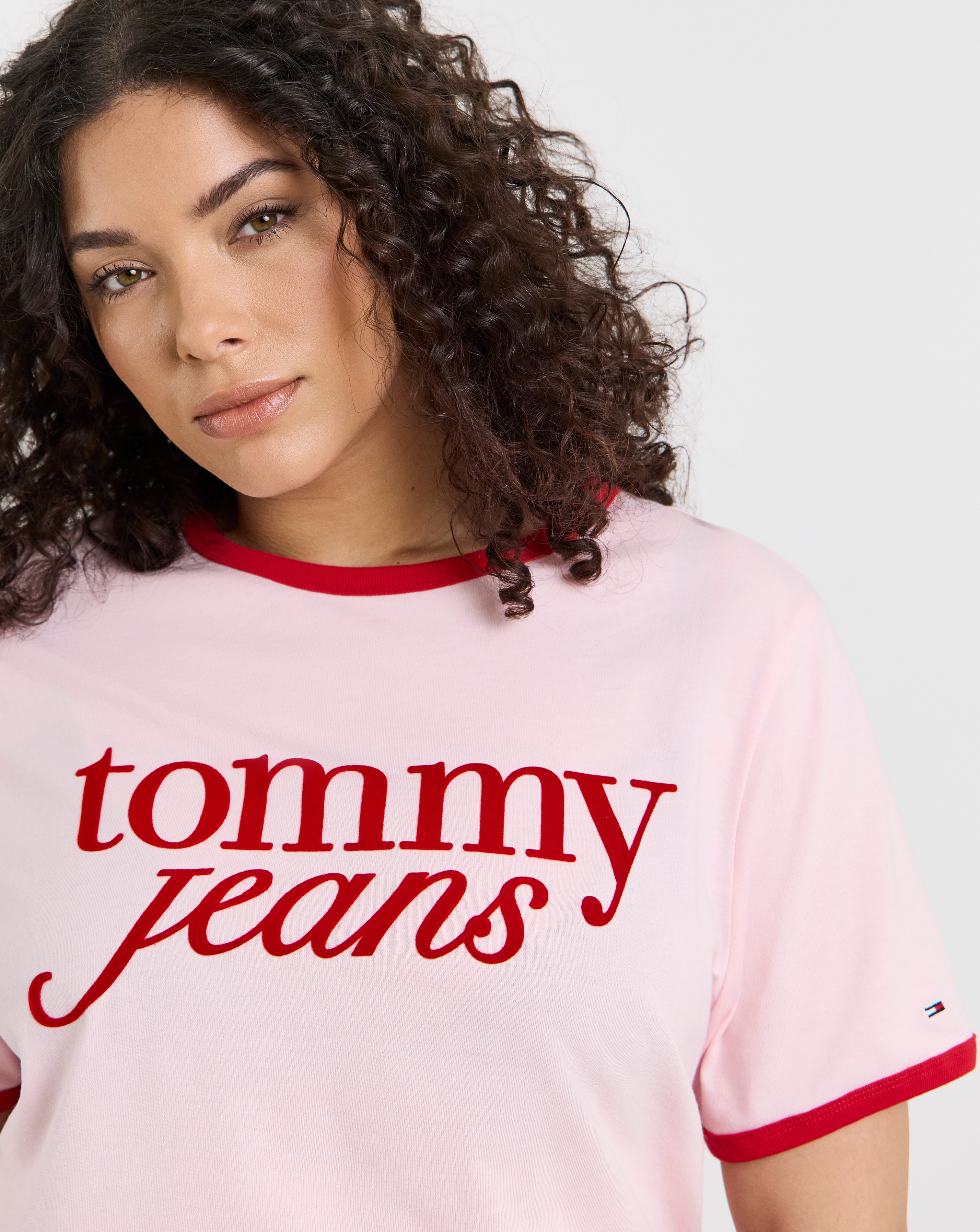 Tommy Jeans Slim Script Tee