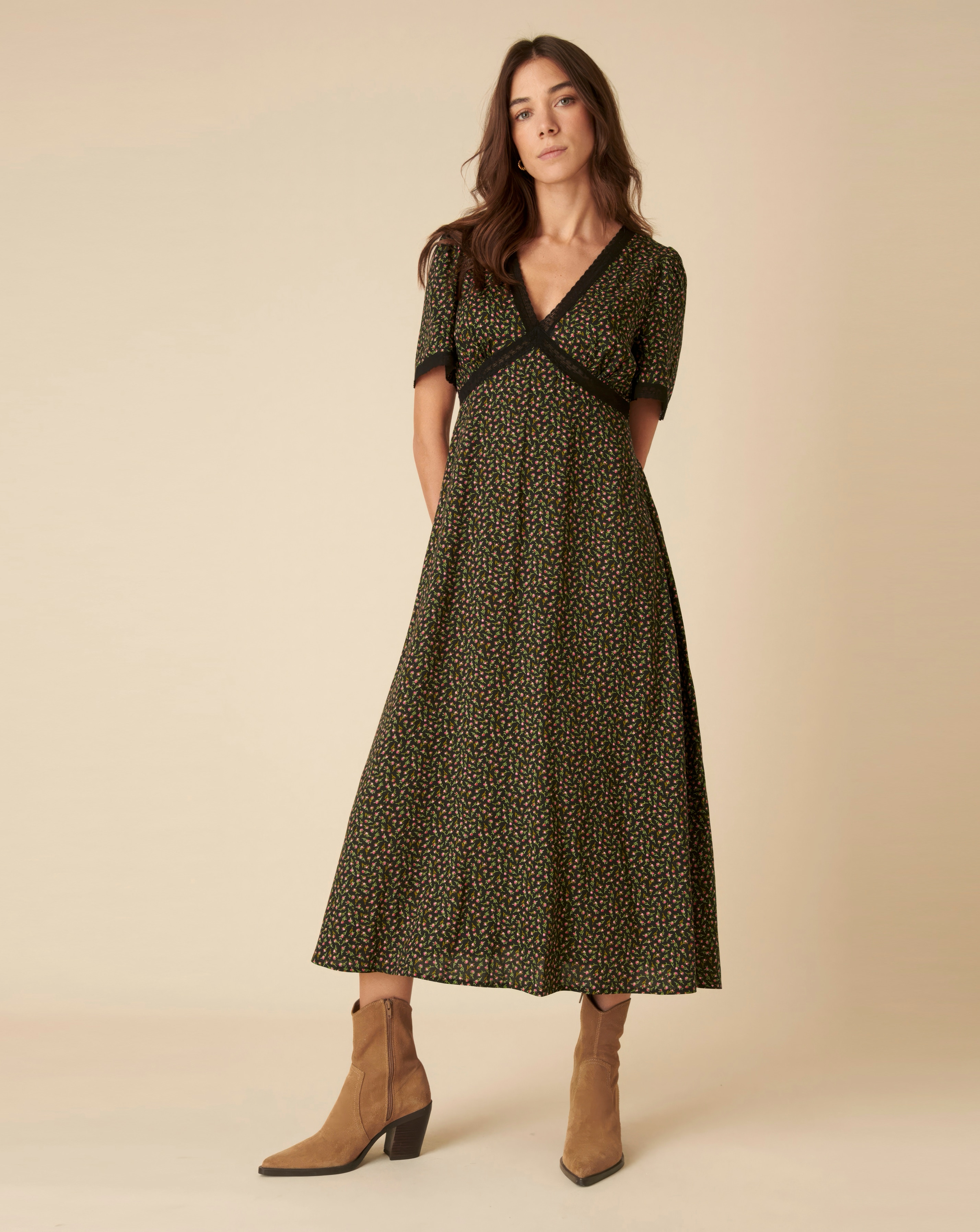 Nobody's Child Khairan Midi Dress