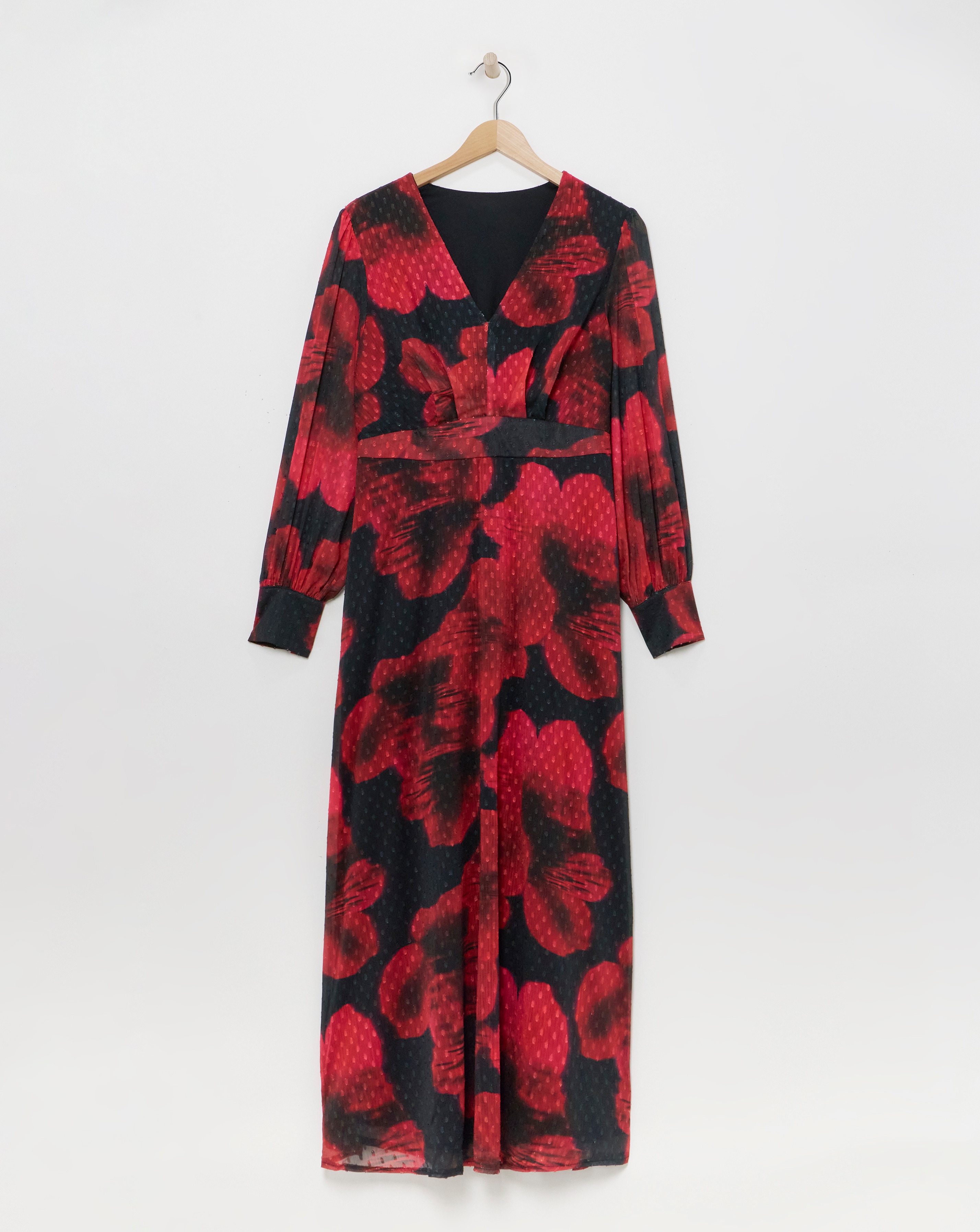 Flounce London Printed Chiffon Midaxi