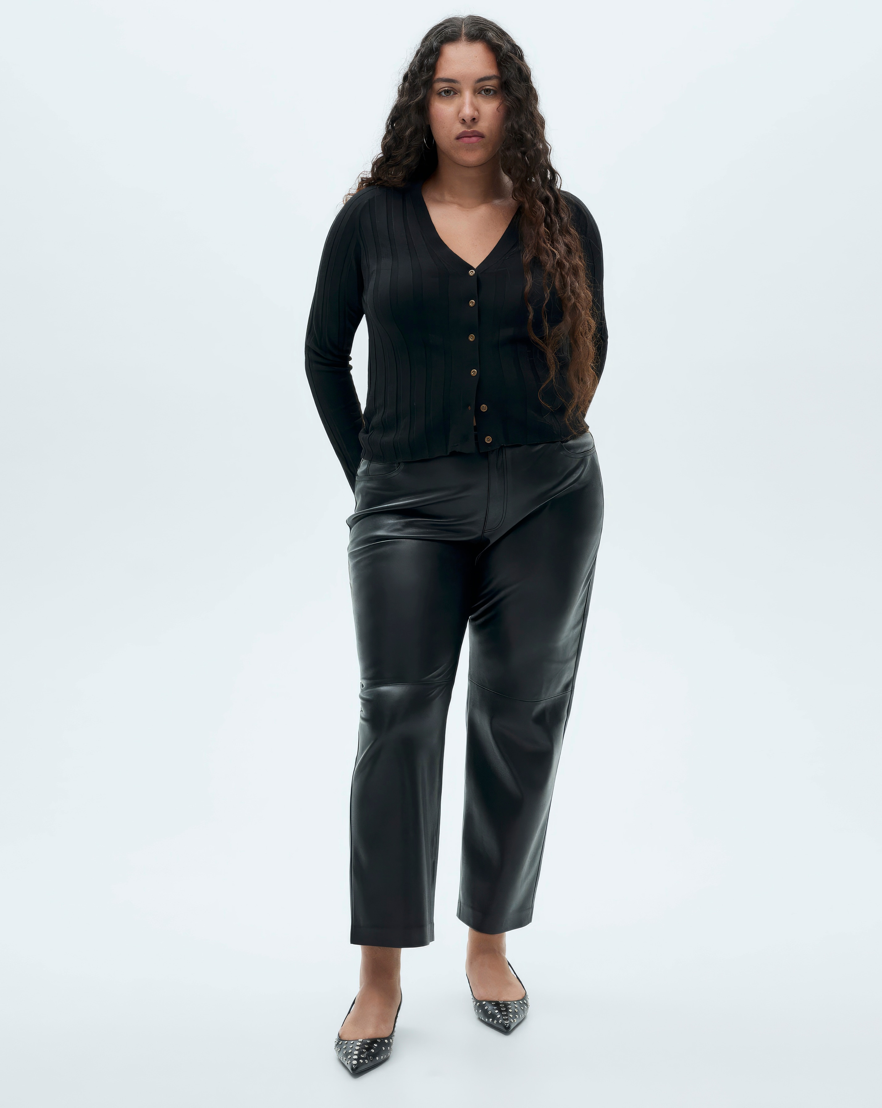 Mango Lille Straight Leg Trousers