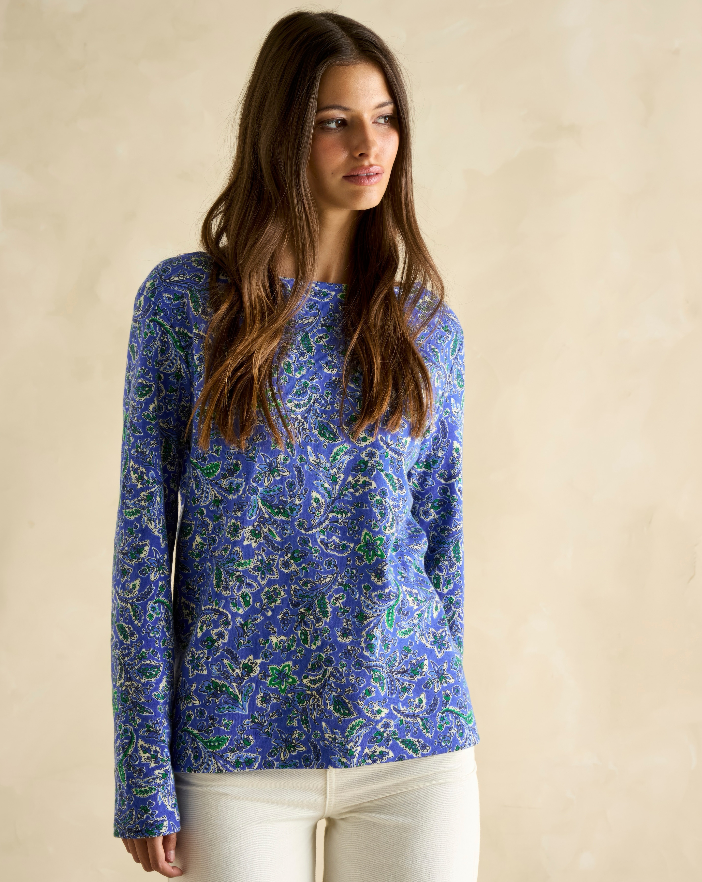 Joules Printed Harbour Top
