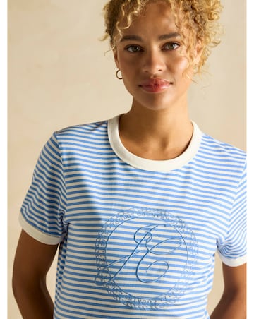 Joules Kitsford Short Sleeve Top