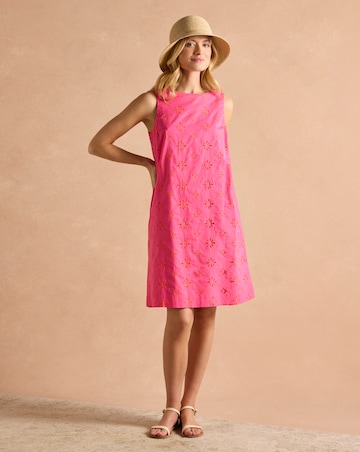 Joules Delphine Broderie Shift Dress