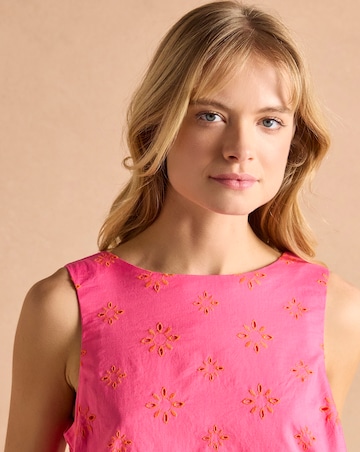 Joules Delphine Broderie Shift Dress