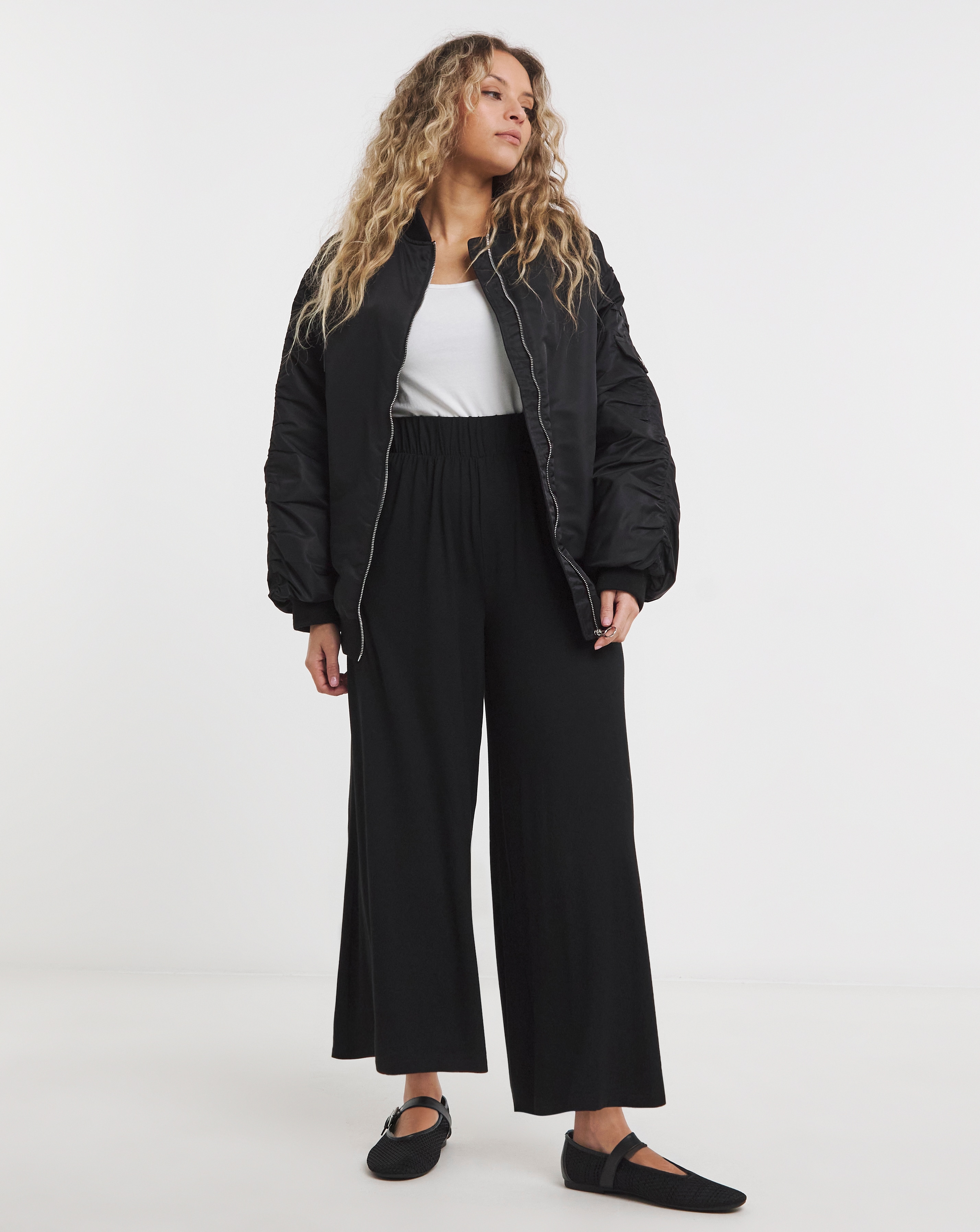 Simply Be V/E Wide Leg Culottes