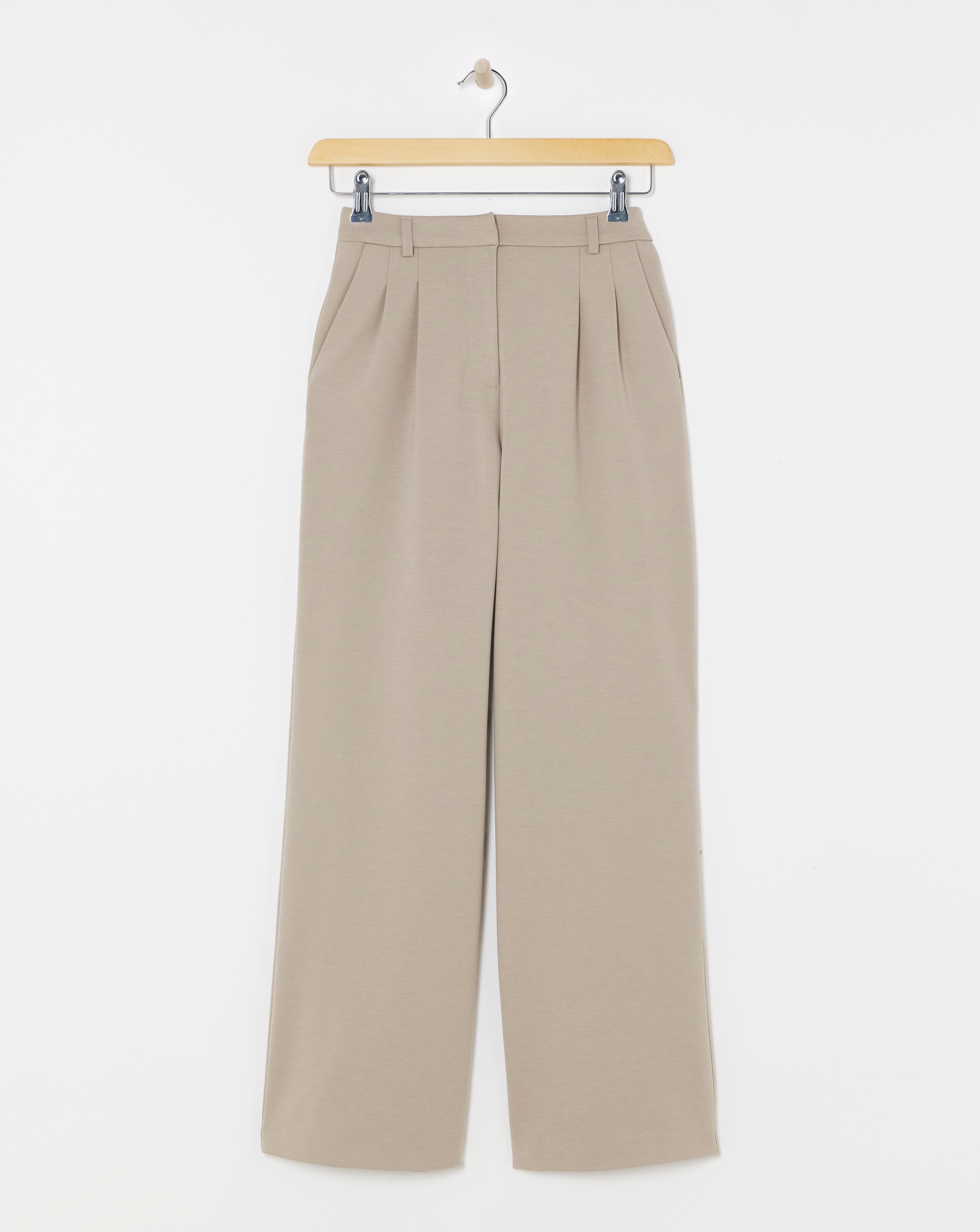 Ponte Wide Leg Trousers