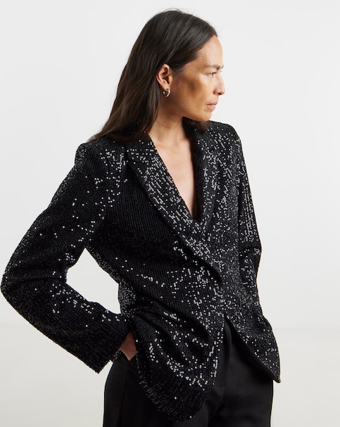 Sequin Blazer