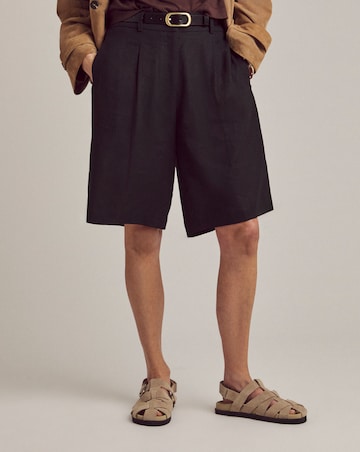 LINEN BERMUDA SHORT