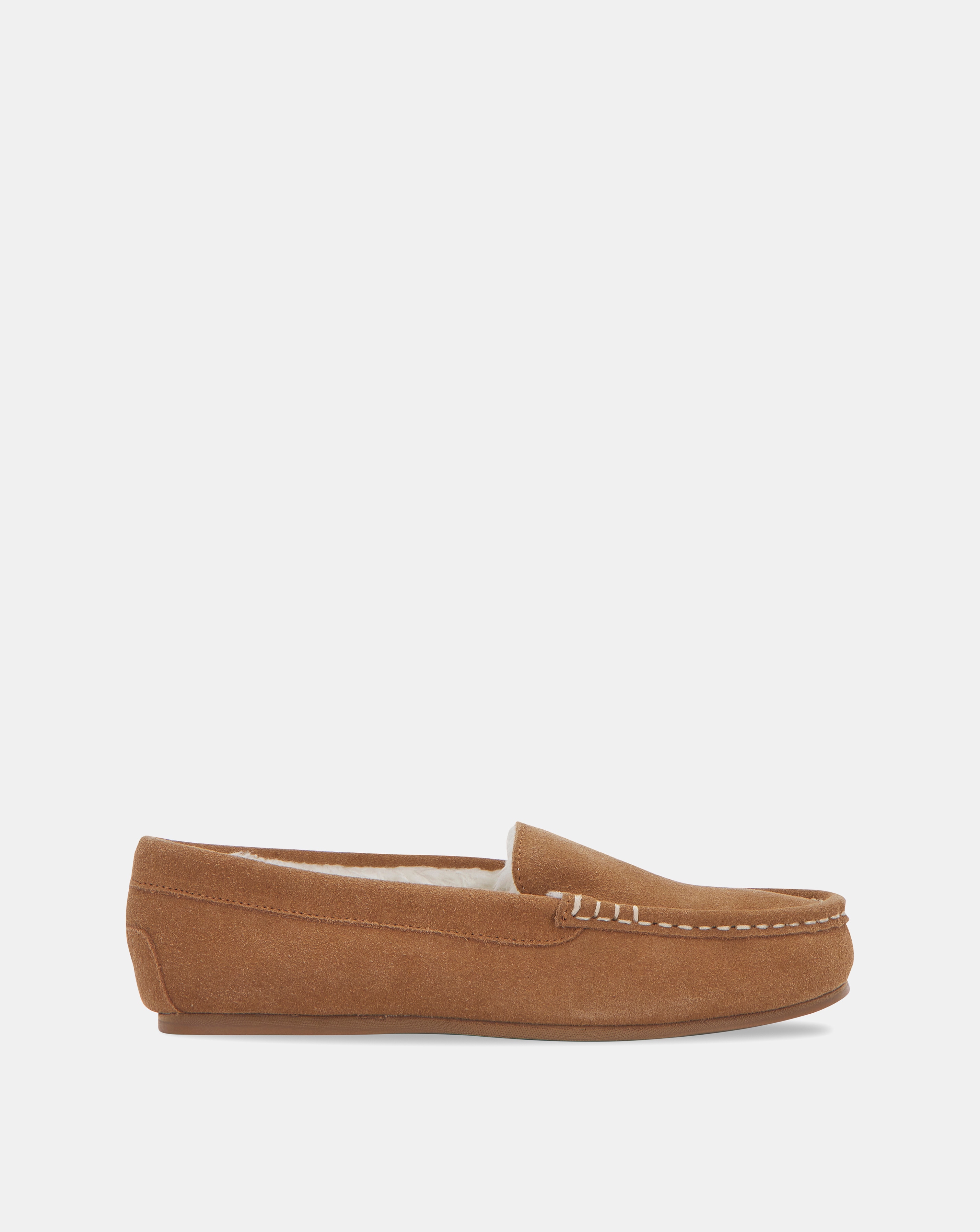 Classic Suede Moccasin Slipper EEE Fit