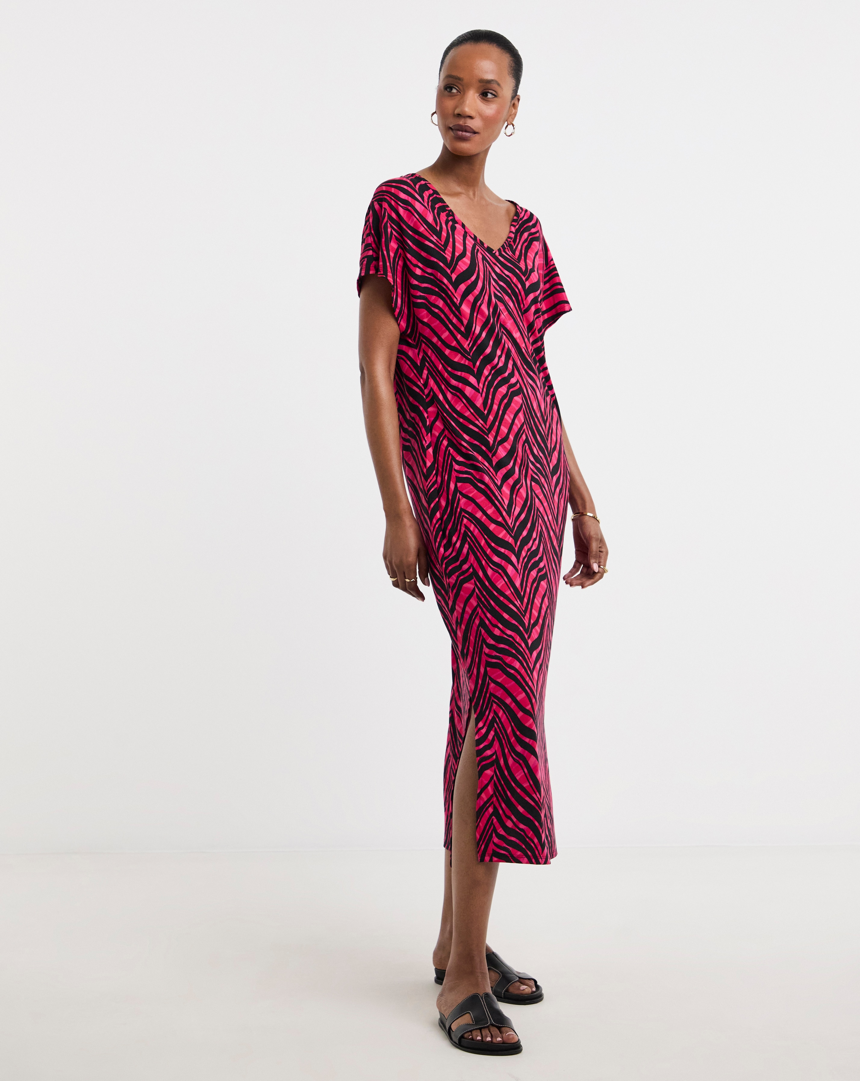 Soft Touch Midi T-Shirt Dress